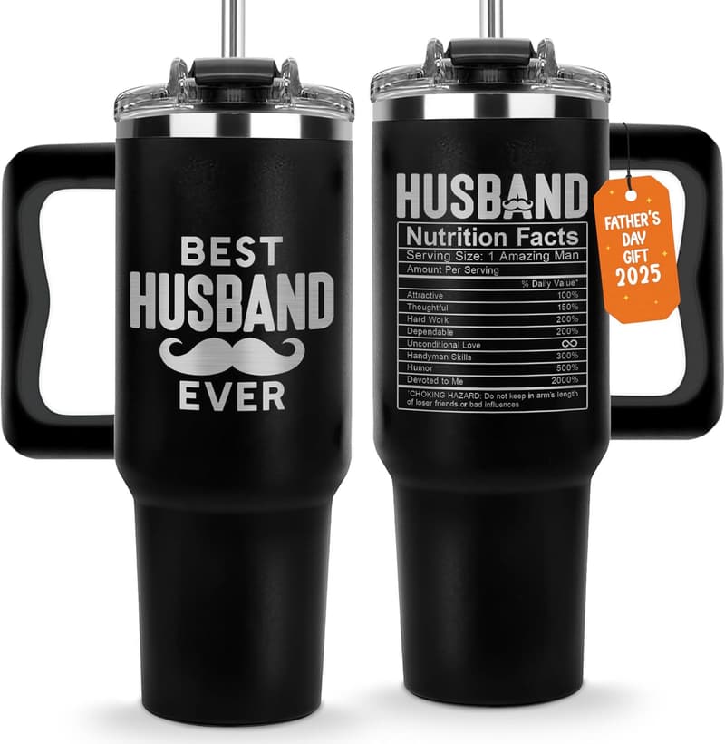 Husband's Day Gift: 40 oz 