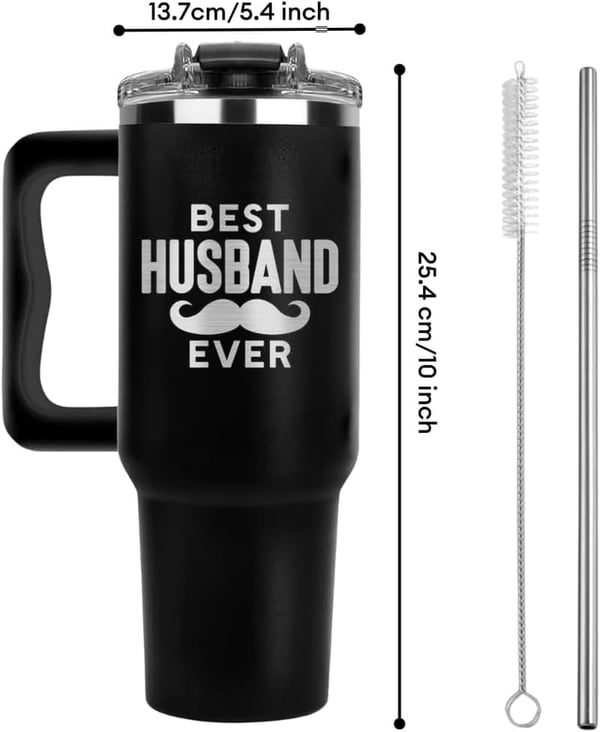 Husband's Day Gift: 40 oz 