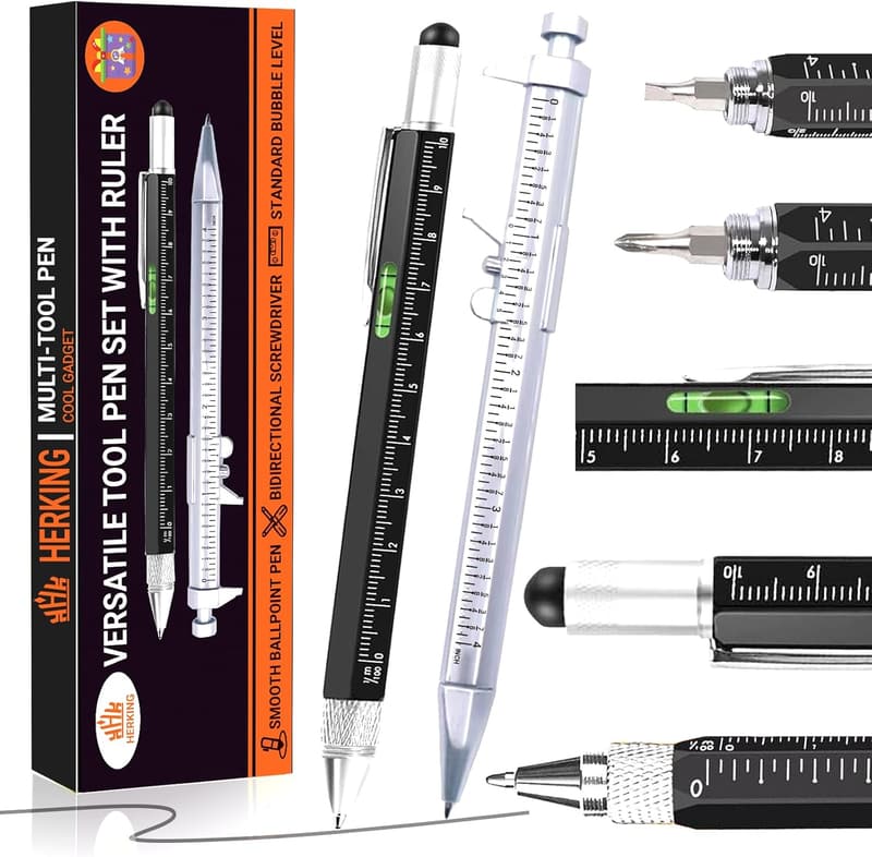 Multitool Pen Set - Unique Christmas Gifts for Men