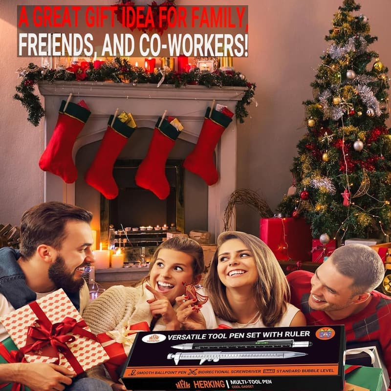 Multitool Pen Set - Unique Christmas Gifts for Men