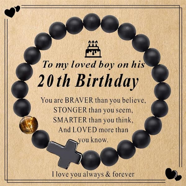 Birthday Gifts for Boys 10th-30th with Message Card
