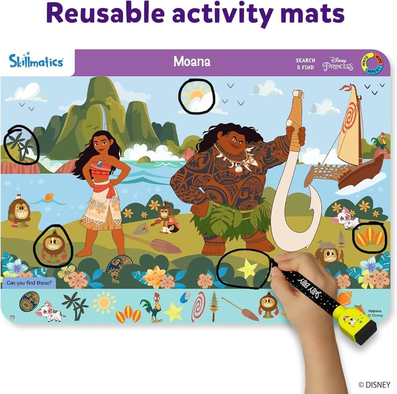 Disney Princess Search and Find Educational Game for Toddlers
