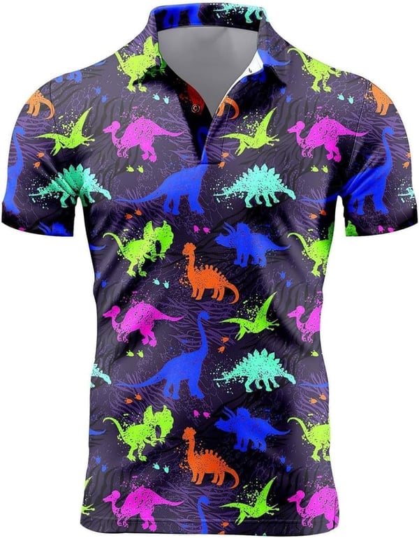 Men's Beach Shirt - Casual Printed Top for Dad