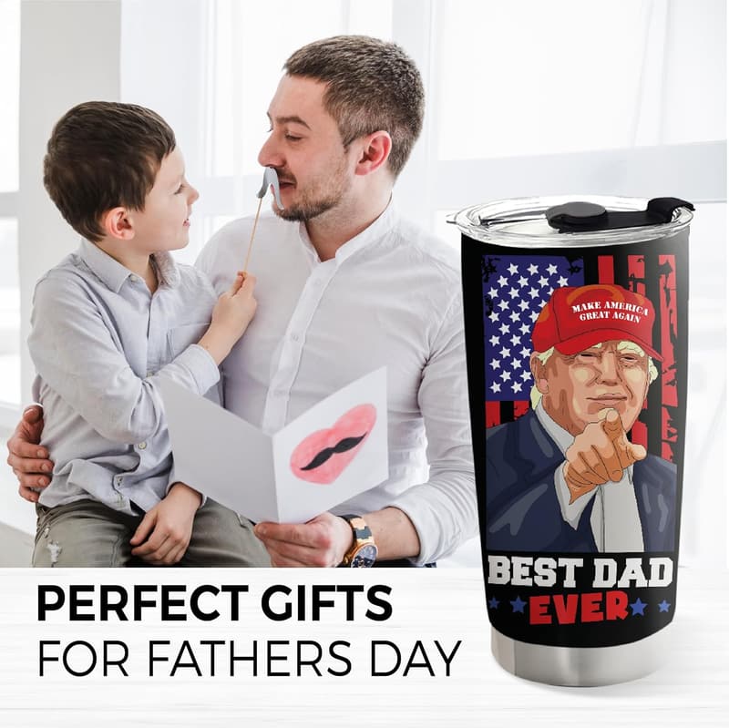 Funny Birthday Tumbler Gift for Dad - 20 Oz