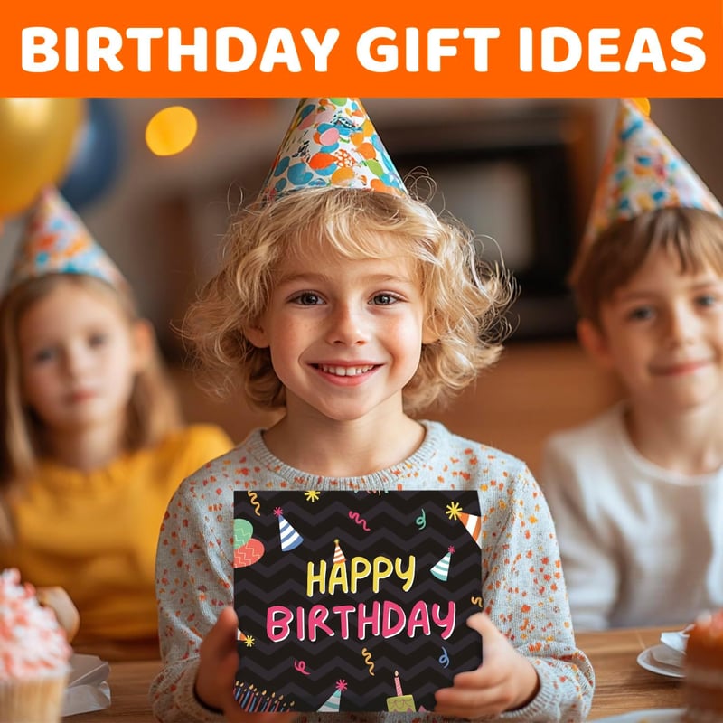 Tween Birthday Gift Socks for Kids Ages 5-12 - Gift Box Included