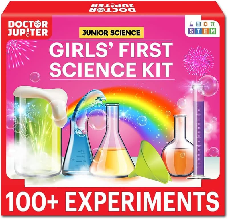STEM Science Experiment Kit for Girls Ages 4-8 | Birthday Gift