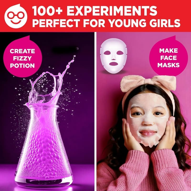 STEM Science Experiment Kit for Girls Ages 4-8 | Birthday Gift