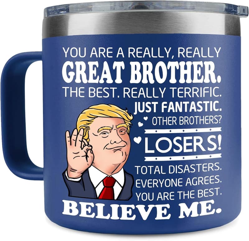 Funny Father's Day Coffee Mug for Brother - Great Gift Idea