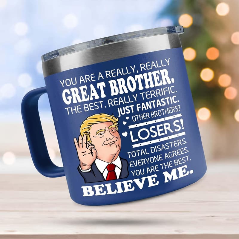Funny Father's Day Coffee Mug for Brother - Great Gift Idea