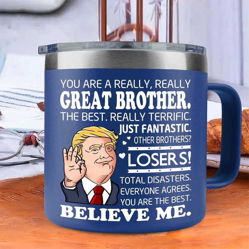 Funny Father's Day Coffee Mug for Brother - Great Gift Idea