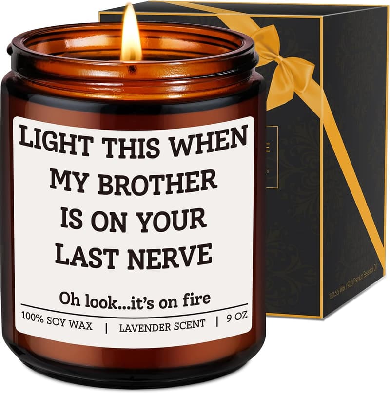 Sister-in-Law Birthday Candle Gift - Funny Bridal Shower Idea