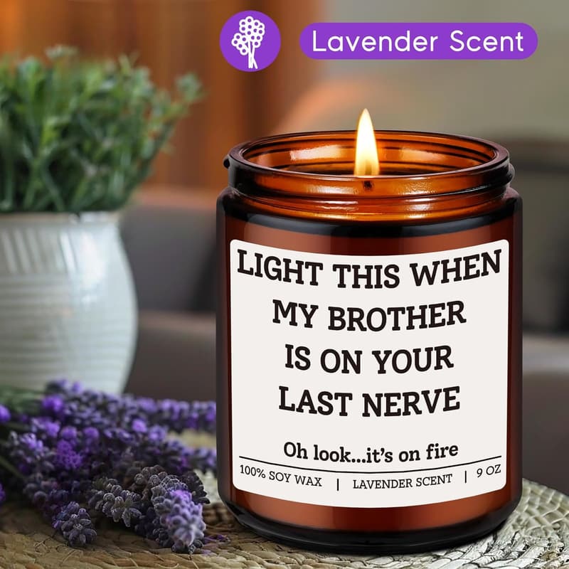 Sister-in-Law Birthday Candle Gift - Funny Bridal Shower Idea