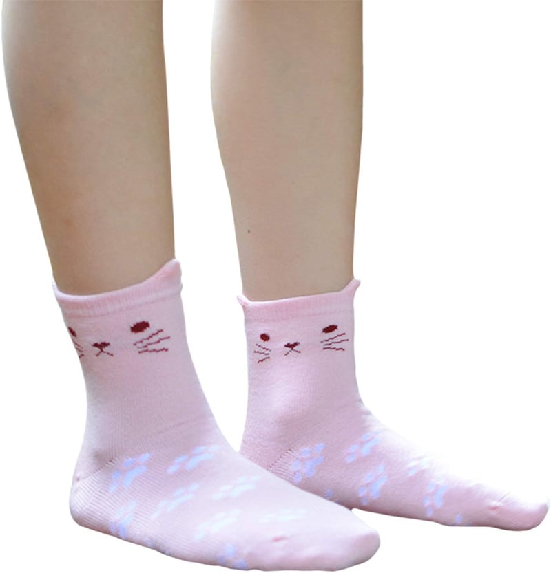 Cute Cotton Low-Cut Ankle Socks for Kids - Pack of 5