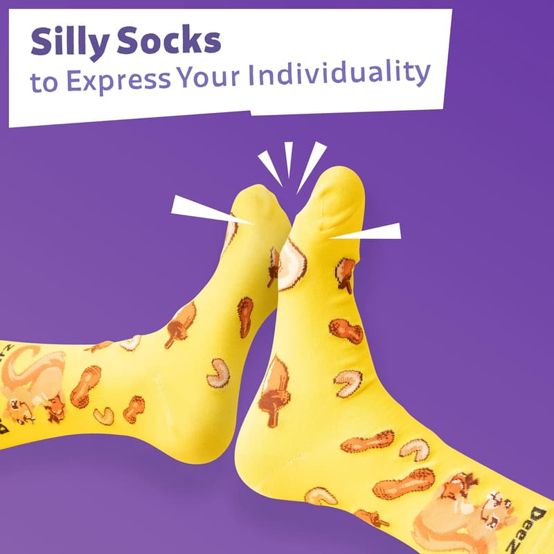 Unique Groomsmen Gift: Funny Novelty Socks for All