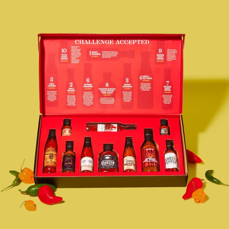 Father's Day Hot Sauce Challenge Set - 10 Variety Pack