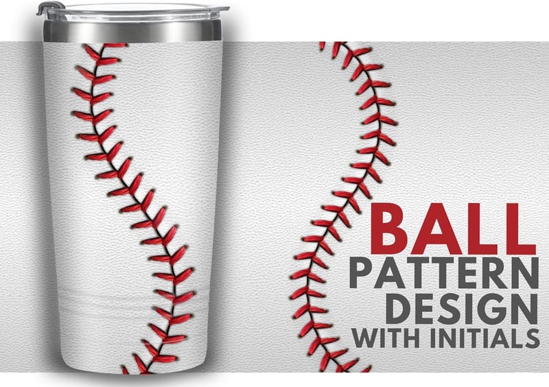 Personalized 20oz Stainless Steel Tumbler for Baseball Lovers