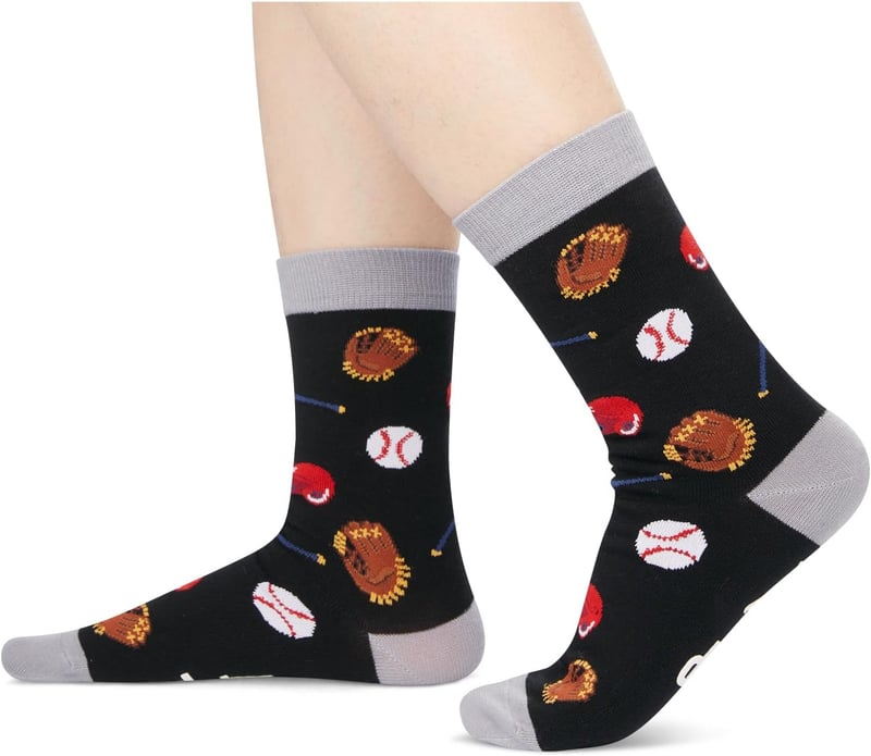 Funny Sports Socks for Running, Yoga, and Dance Lovers