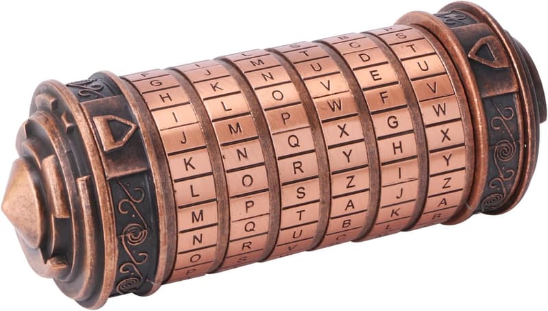 Valentine's Day Cryptex Money Puzzle Box (Copper)