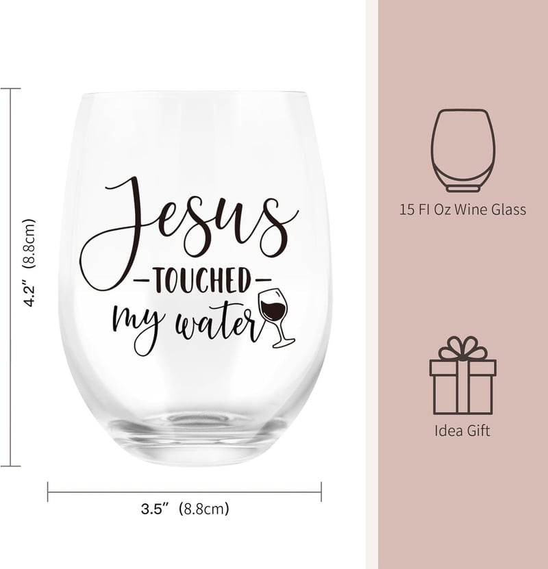 Friendship Wine Glass - Funny Birthday Gift for Women