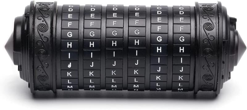 Valentine's Day Cryptex Puzzle Box with Hidden Compartments