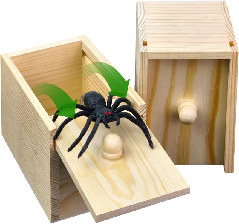 Handcrafted Money Surprise Prank Box for Adults and Kids