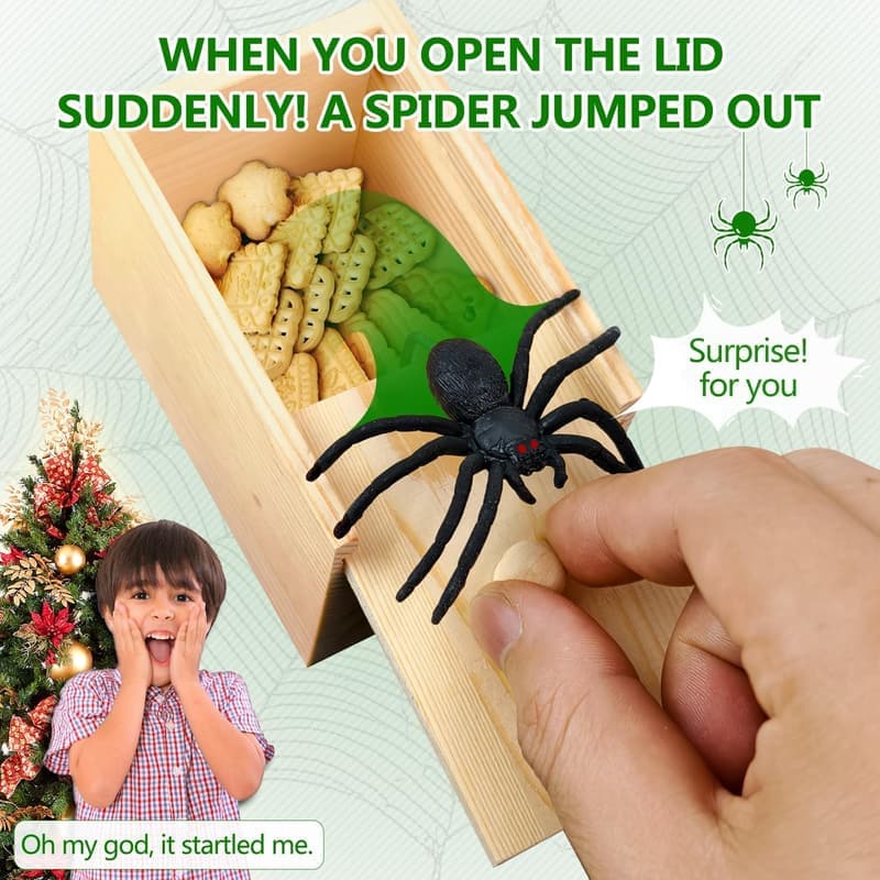 Handcrafted Money Surprise Prank Box for Adults and Kids