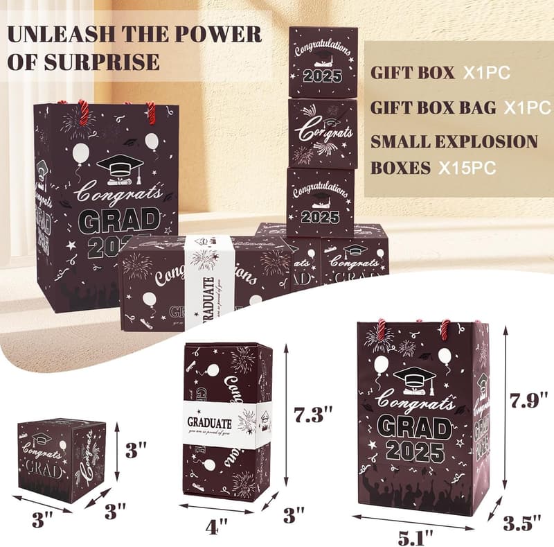 Luxury Cash Explosion Gift Box for Birthdays & Anniversaries