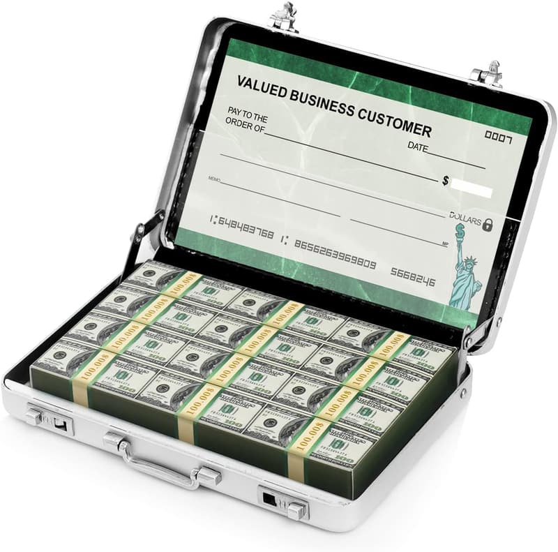 Birthday & Wedding Money Box - Aluminum Gift Packaging