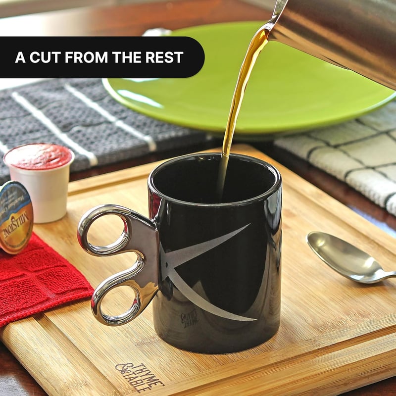 Barber Scissors Coffee Mug, 11oz - Fun Gift for Hairdressers