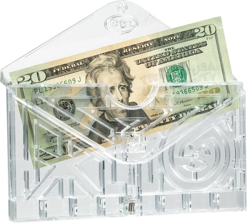 Graduation Money Maze Puzzle Game with Envelope Flap
