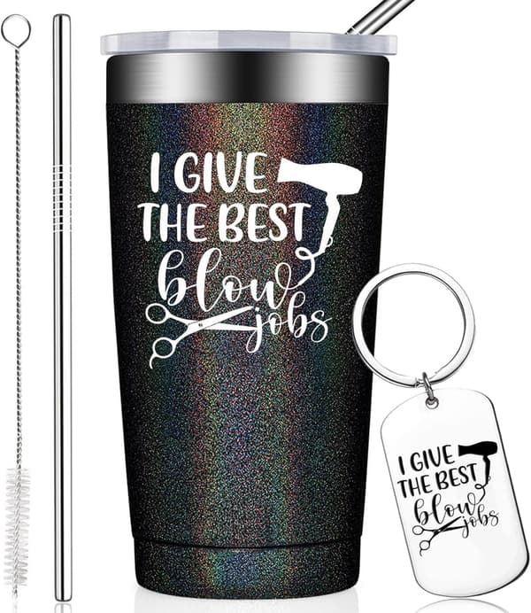 Birthday Gift for Hairstylists - 20oz Tumbler Cup