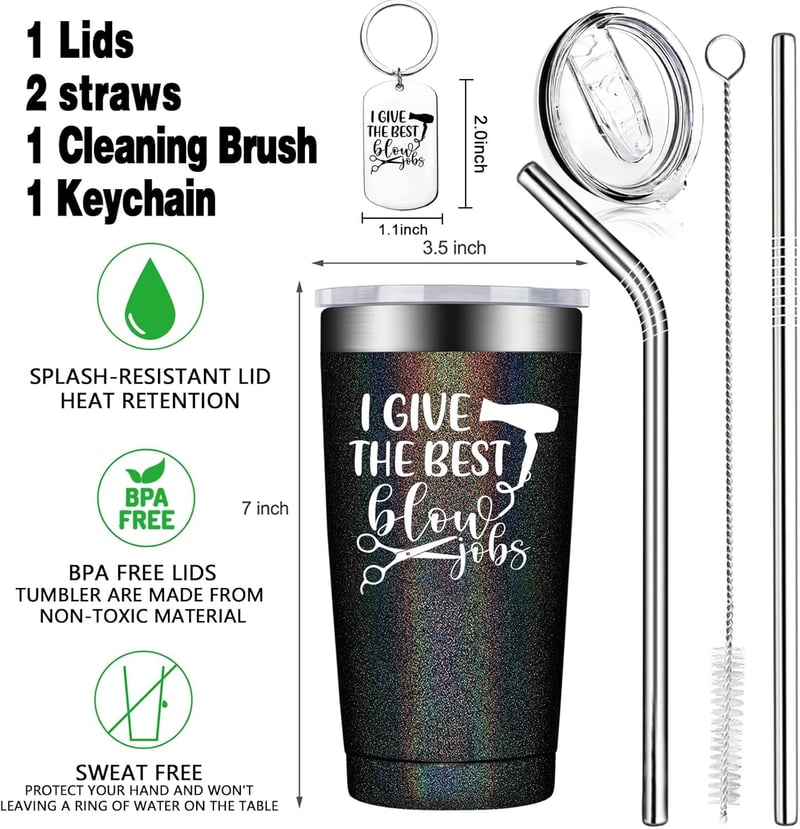 Birthday Gift for Hairstylists - 20oz Tumbler Cup