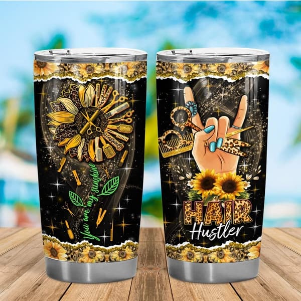 Hairstylist Gift: 20oz Stainless Steel Tumbler - 