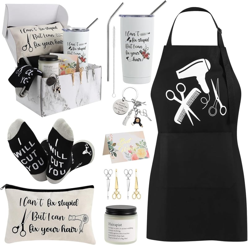 Hairstylist Appreciation Gift Set for Women - 10 Pieces