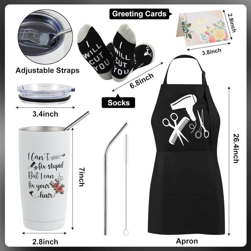 Hairstylist Appreciation Gift Set for Women - 10 Pieces