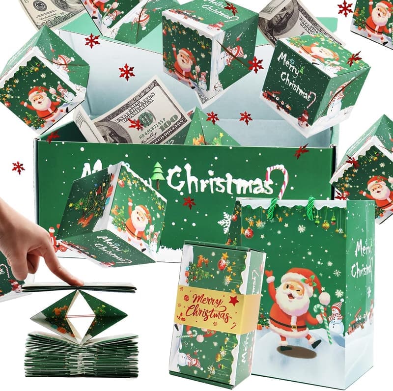 Unique Cash Explosion Gift Box for Birthday Anniversary