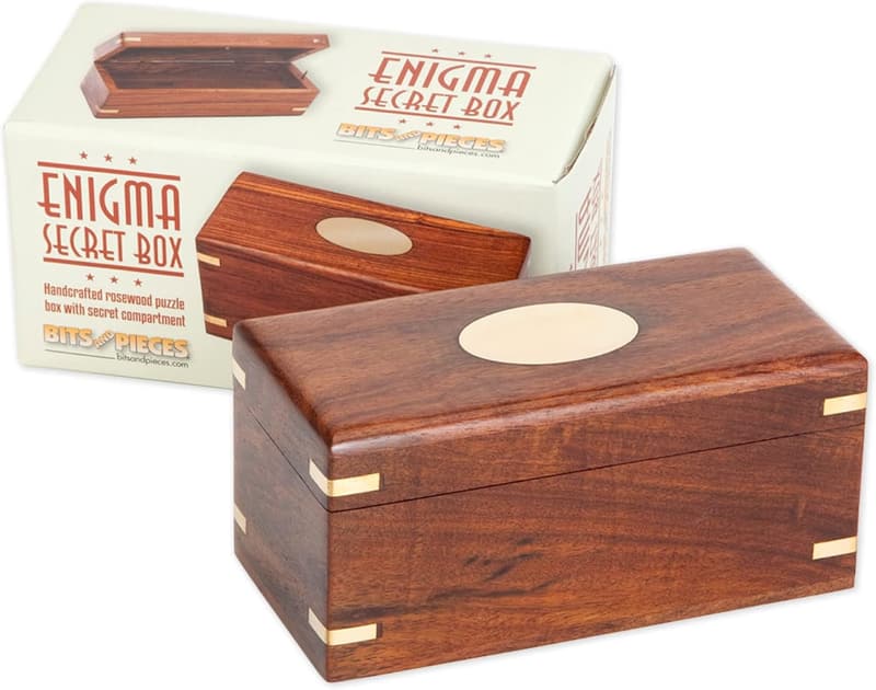 Secret Enigma Puzzle Box - Camouflage Cash Holder Game