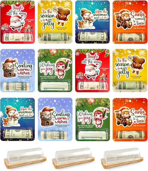 12 Christmas Money Holders: Fun Cash Gift Ornaments