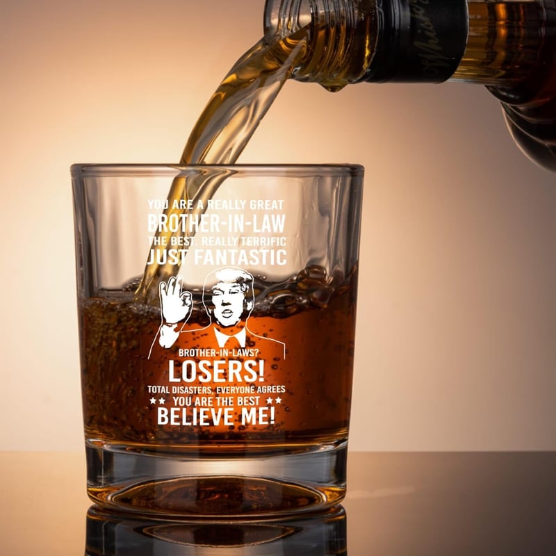 Father's Day Whiskey Gift Set for Brother-in-Law