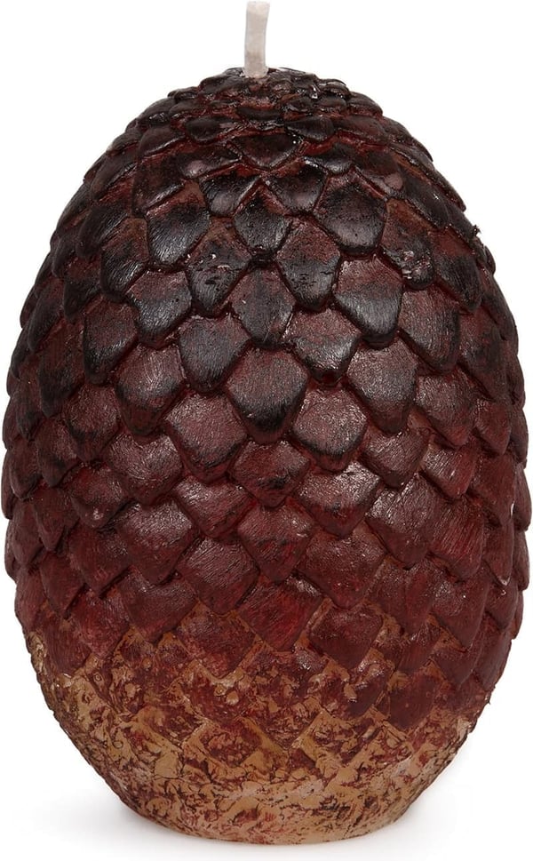 Game of Thrones Dragon Egg Replicas - Set of 3 Candles for Fans