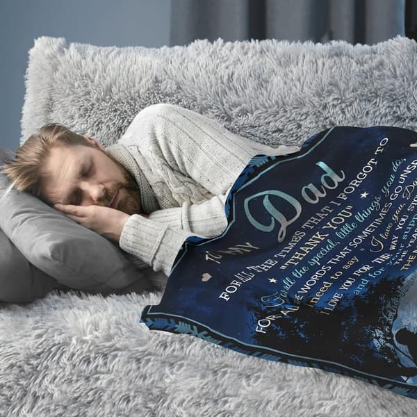 Father's Day Blanket from Daughter - 60