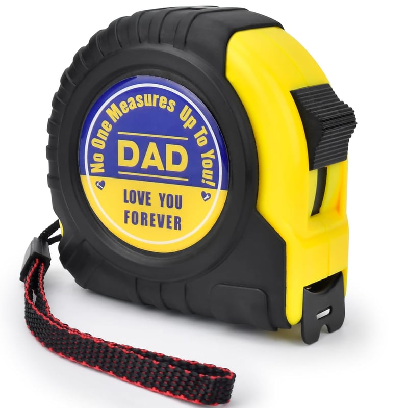 Engraved 25FT Tape Measure - Perfect Gift for Dad
