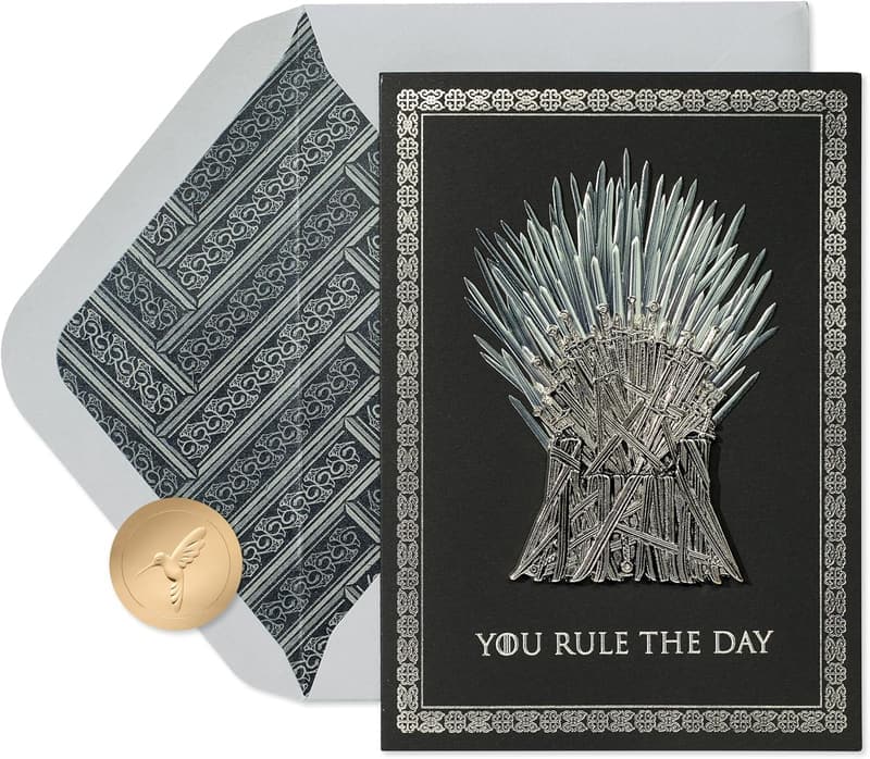 Game of Thrones Birthday Card - The Rightful Heir