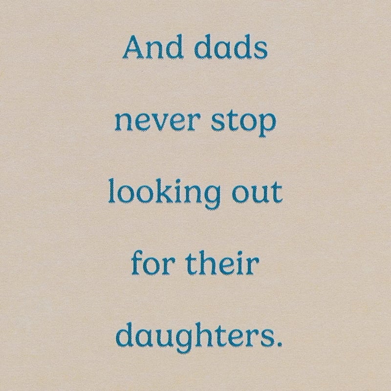 Birthday Card for Dad from Daughter - 