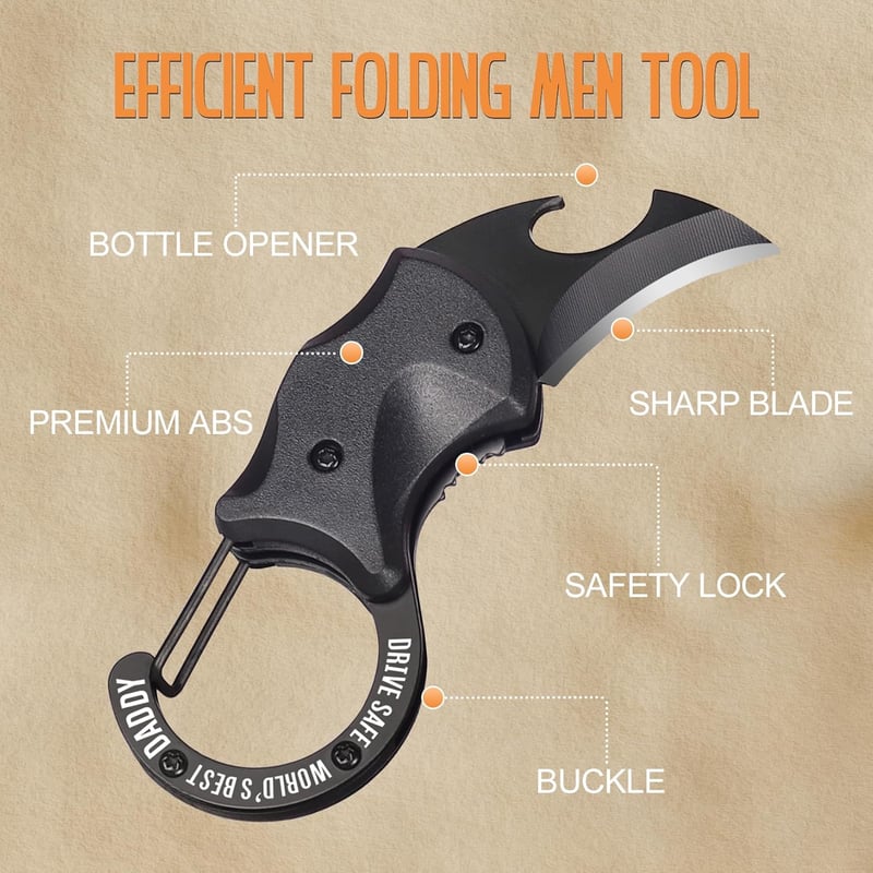Drive Safe EDC Box Cutter - Practical Father's Day Gift