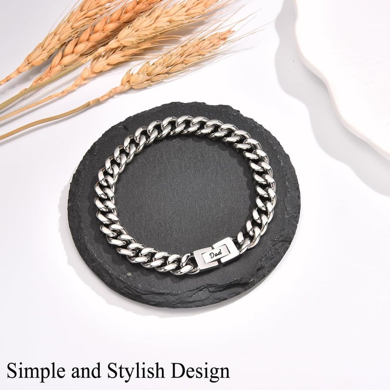 Cuban Bracelet for Men | Graduation, Birthday, Anniversary Gift