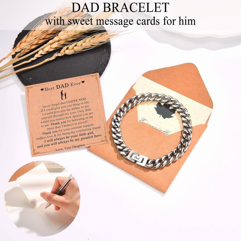 Cuban Bracelet for Men | Graduation, Birthday, Anniversary Gift