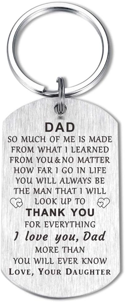 Dad Birthday Keychain - 