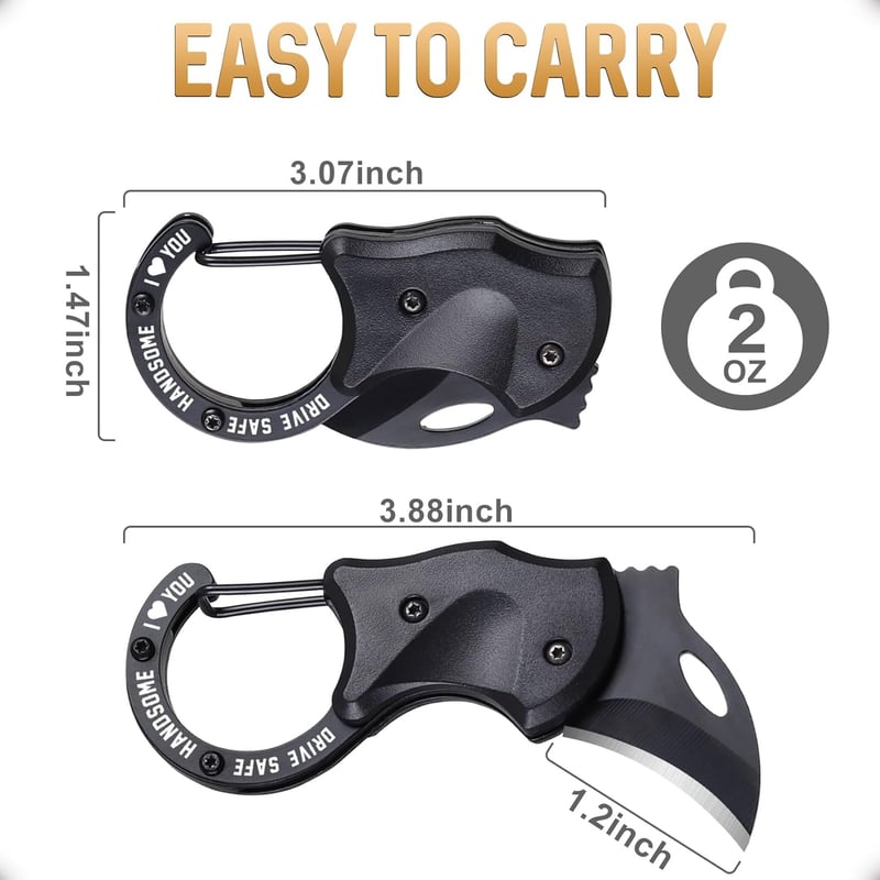Valentine's Day EDC Keychain Gift for Him