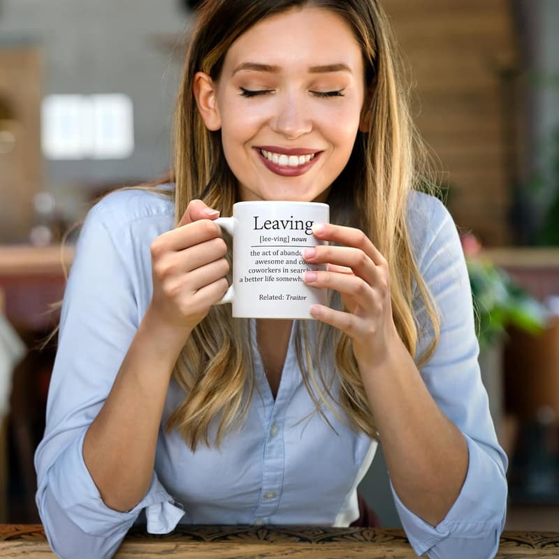 Farewell Mug - Funny Gift for Coworkers - 11 oz